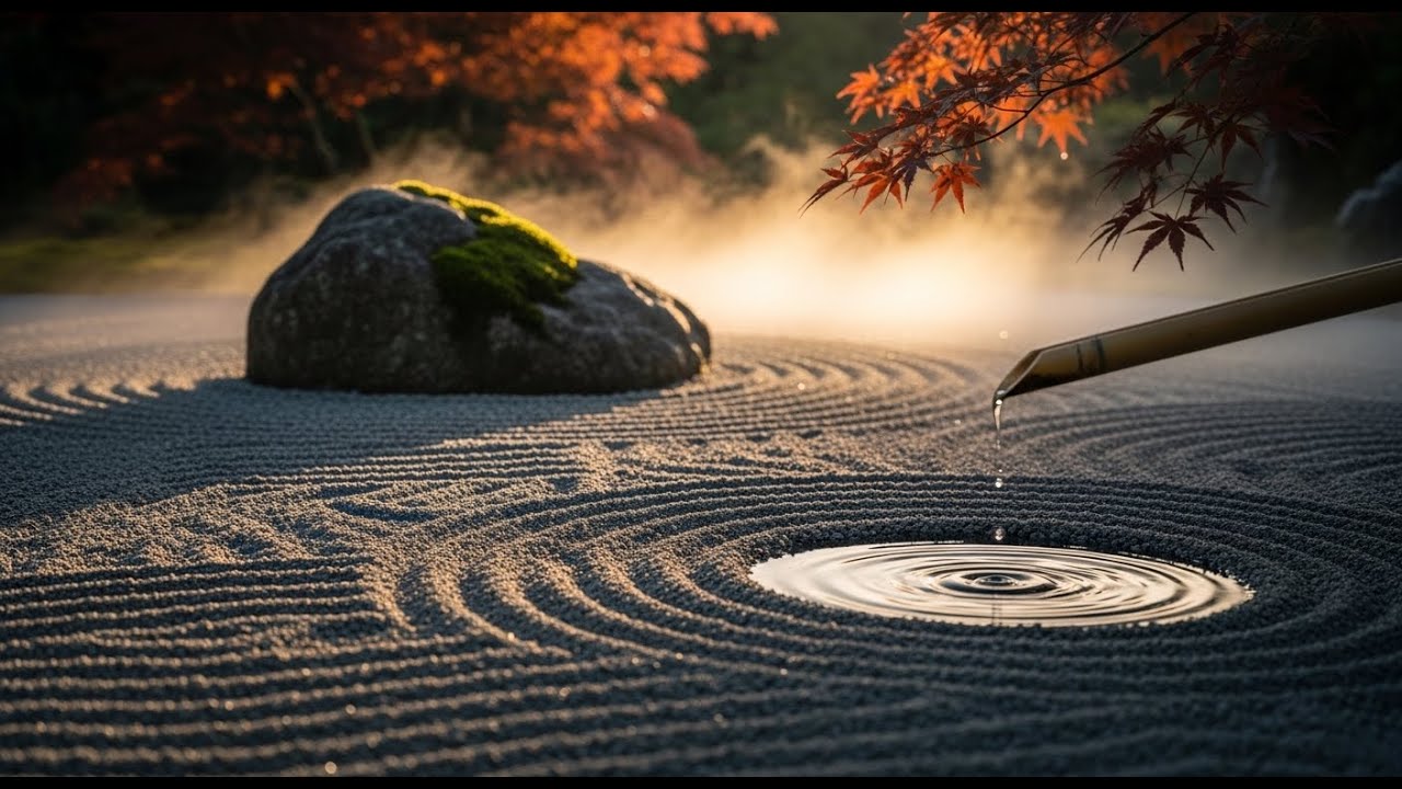 Zen Garden Meditation Video | Slow Motion Inner Stillness