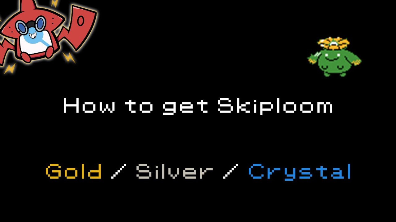How to get Skiploom in Pokemon Gold/Silver/Crystal [#188]