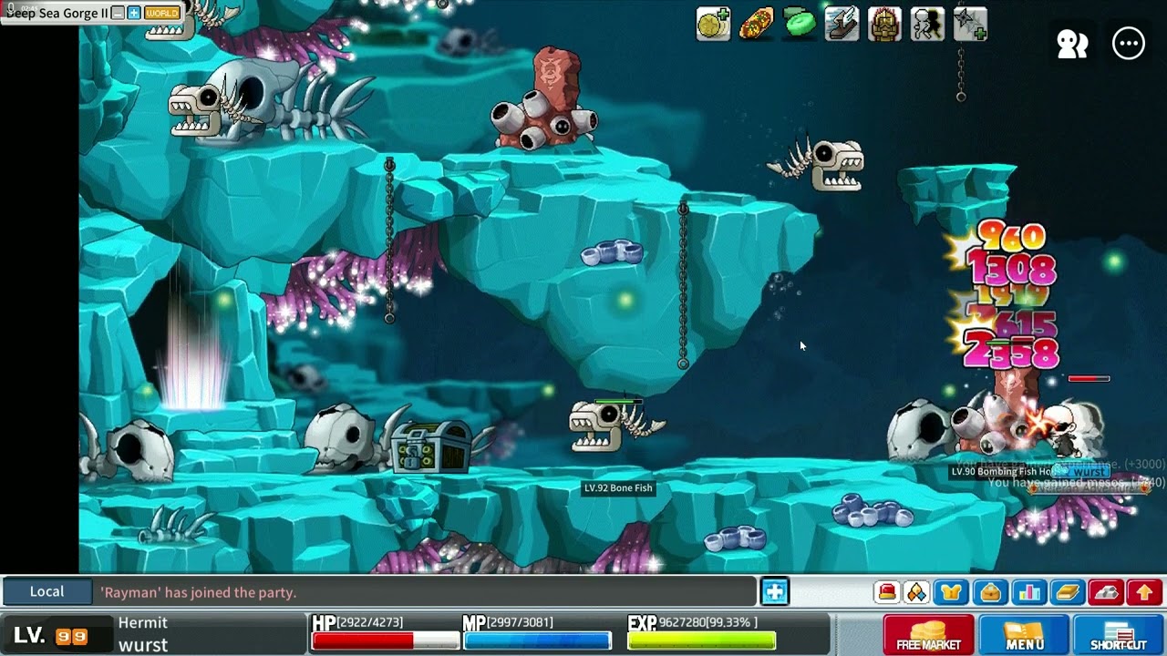 [Artale] MapleStory Worlds - Hermit - LV 99 - Gobies Training