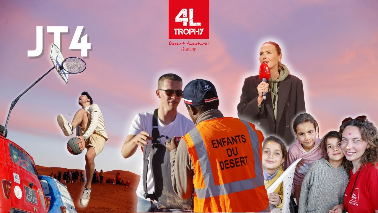 JT 4｜ Les premières pistes｜ 4L Trophy 2025