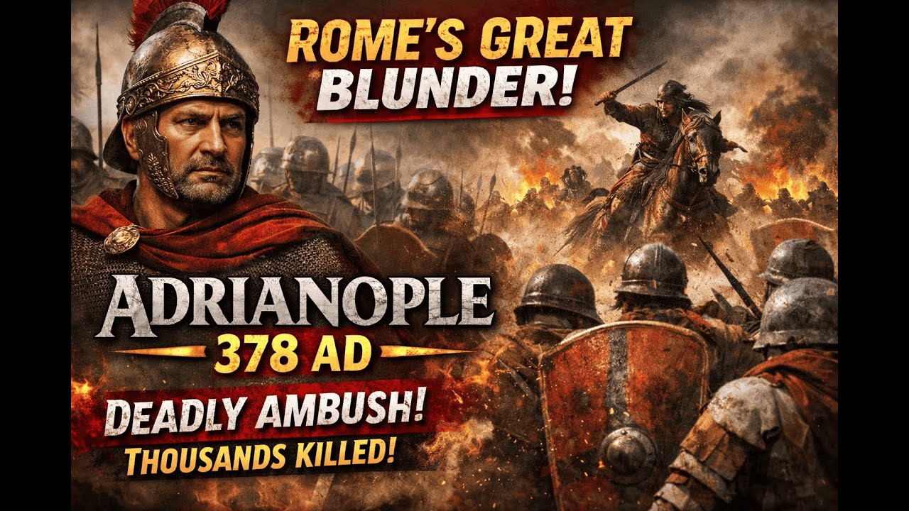 Rome Ignored Every Warning — The Disaster at Adrianople (378 AD)