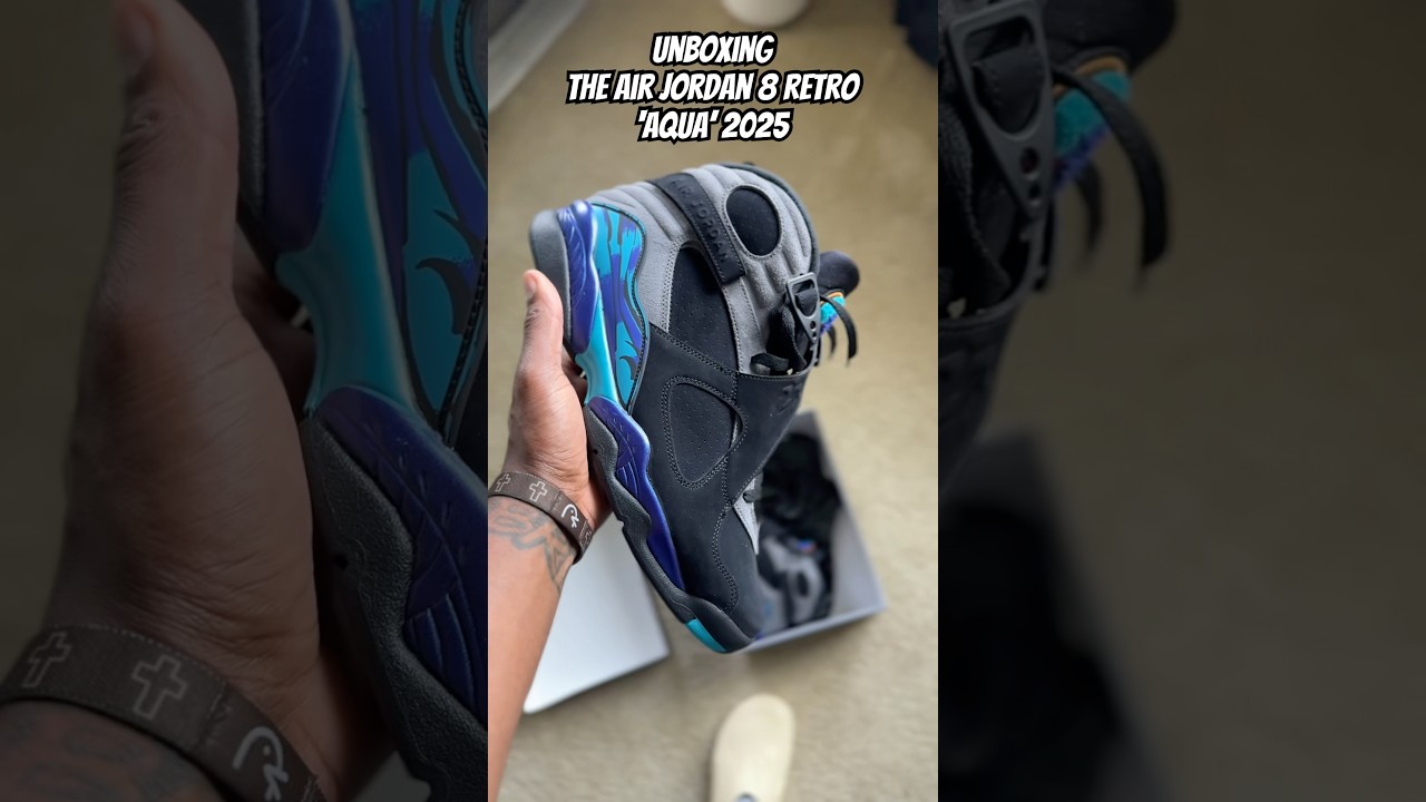Clean or Brick? Aqua 8s Return After 8 Years! 💧 