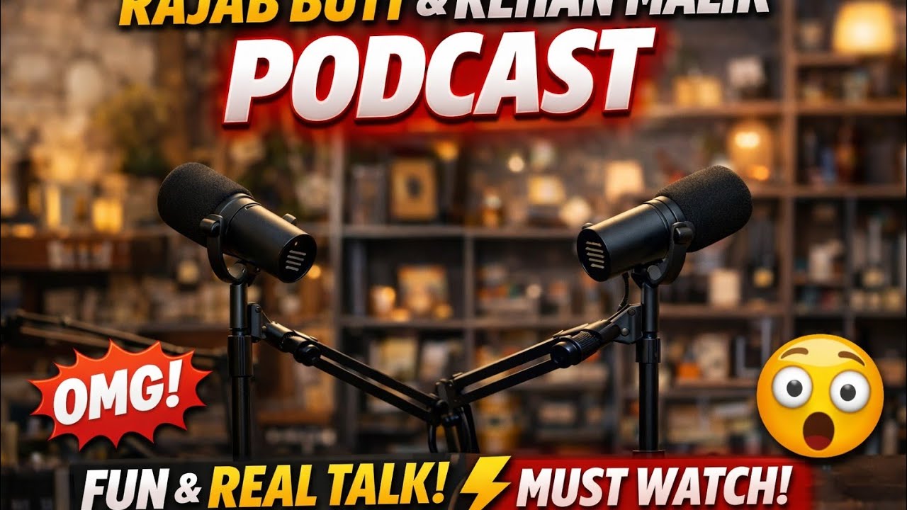 Rajab Butt &times; Rehan Malik Podcast | Untold Stories 😲 #rajabfamily #hatters 