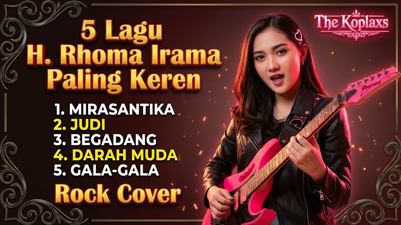 5 Lagu H. Rhoma Irama Paling Keren 🔥 Rock Cover