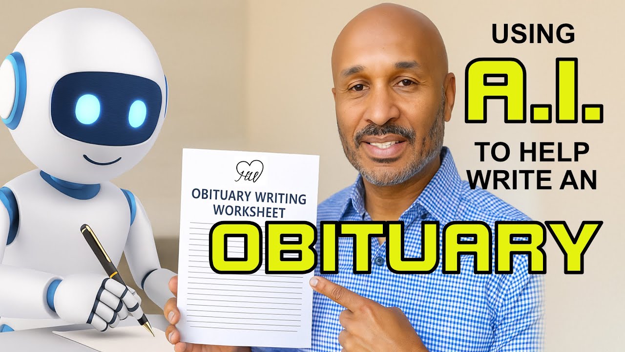 How to Write a Meaningful Obituary Using AI (Free Worksheet Included)