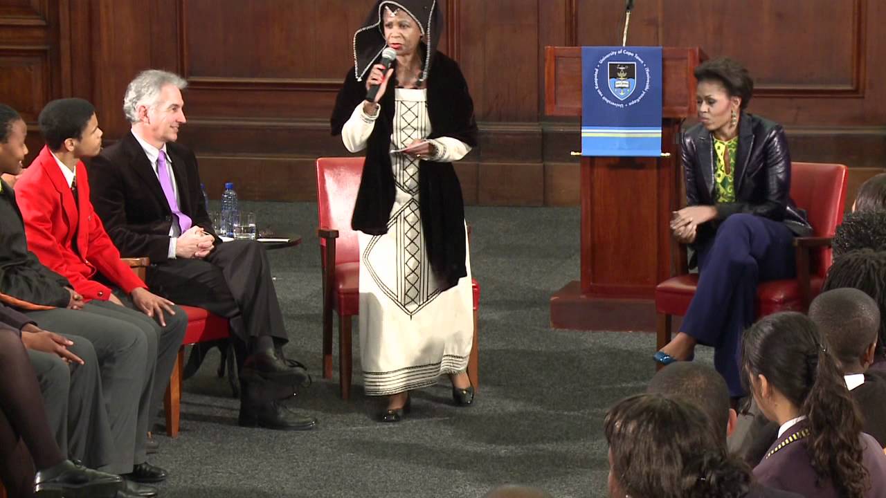 Michelle Obama's visit to UCT inspires young learners