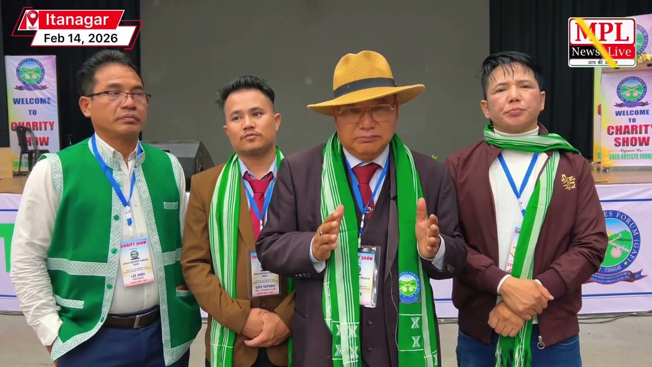 Charity Show Organised by Galo Artiste Forum at DK Conventional Hall, Itanagar.