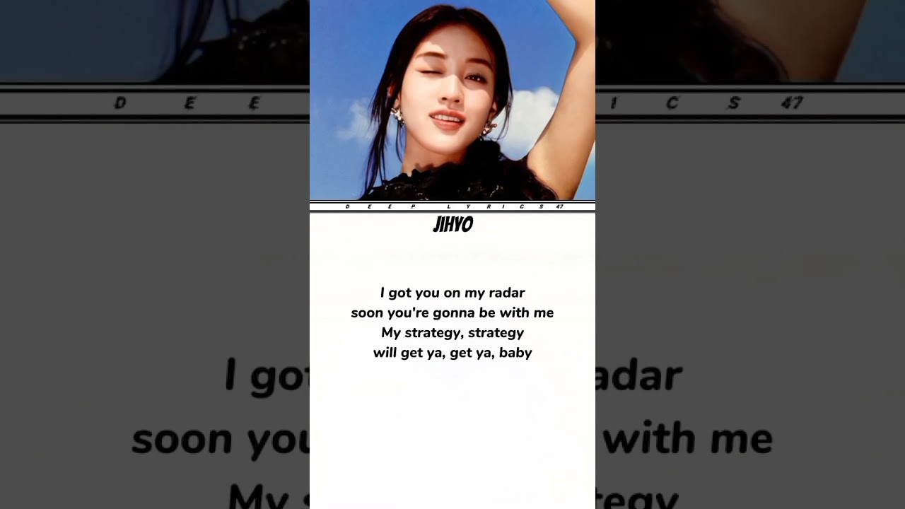 Twice - Strategy lyrics #twice #strategy #song #lyrics