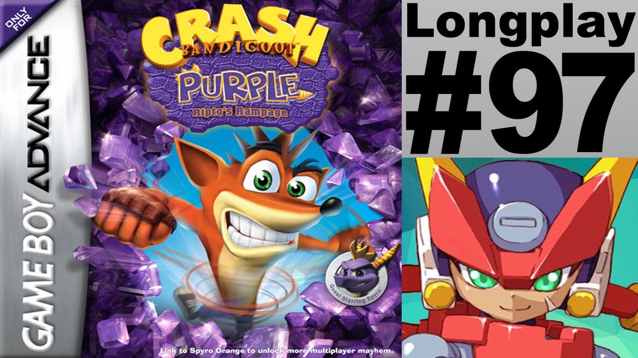 RockaPete Longplay #97: Crash Bandicoot Purple: Ripto's Rampage (1080 60FPS)