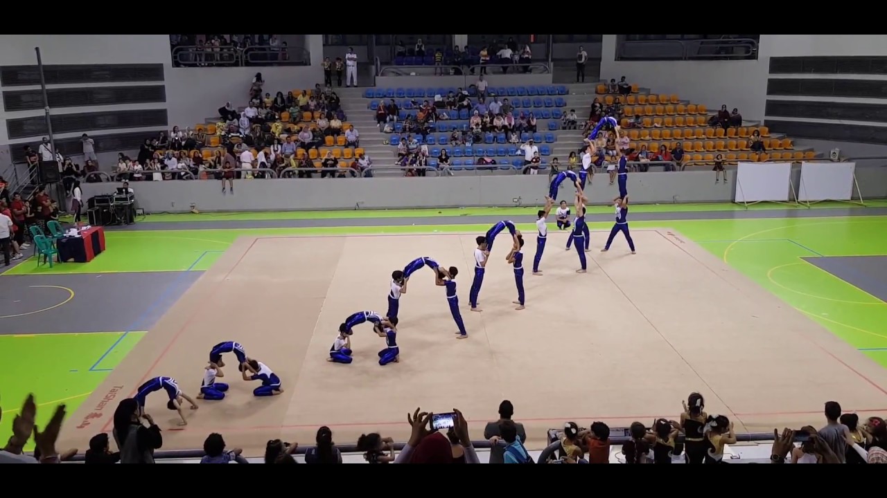Boys of the General Gymnastics Team of  Galhoum Gymnastics Academy 2018