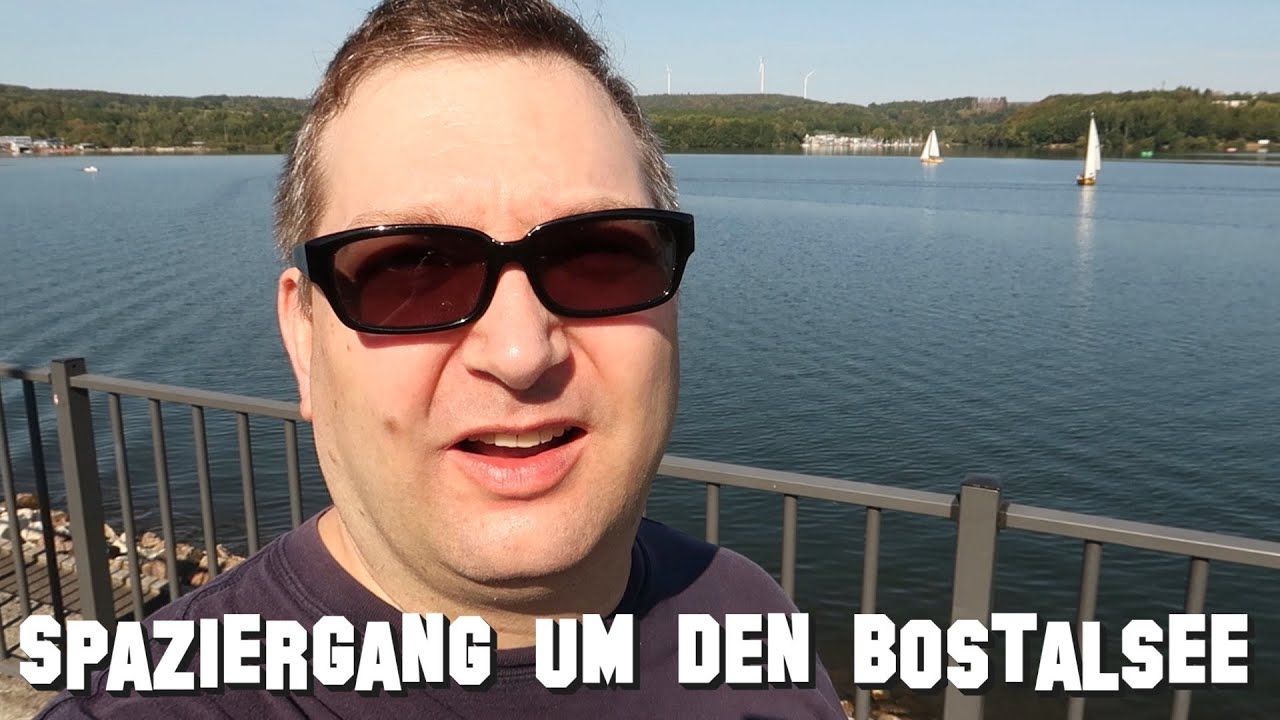 Spaziergang um den Bostalsee im September I Familienausflug im Saarland