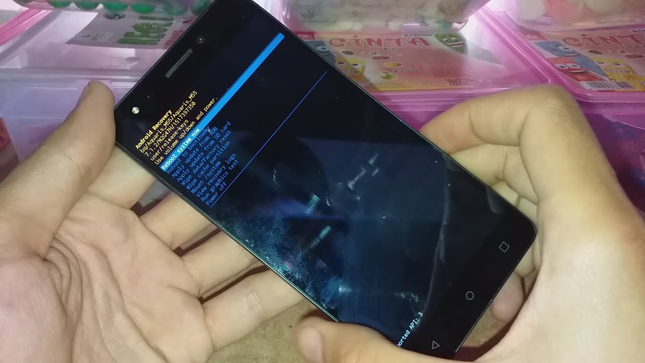 bq Aquaris m5.5 hard reset