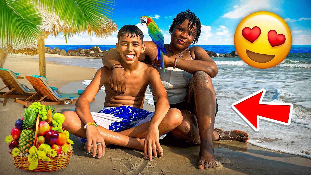 و أخيرا صديقة سعدوش في ساحل العاج 🇨🇮😍 يوم كامل في البحر 🌊😱