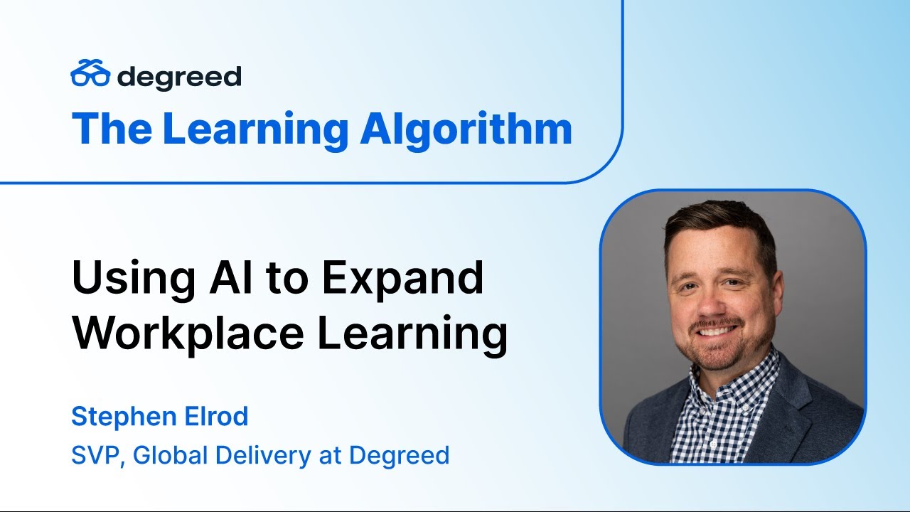 The Learning Algorithm: Using AI to Expand Workforce Learning