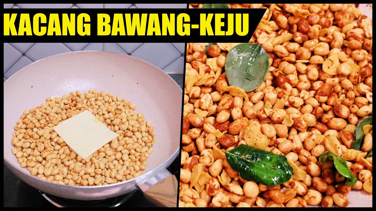 Tanpa Minyak Goreng Tanpa Santan | Kacang Mentega-Keju Super Empuk & Renyah