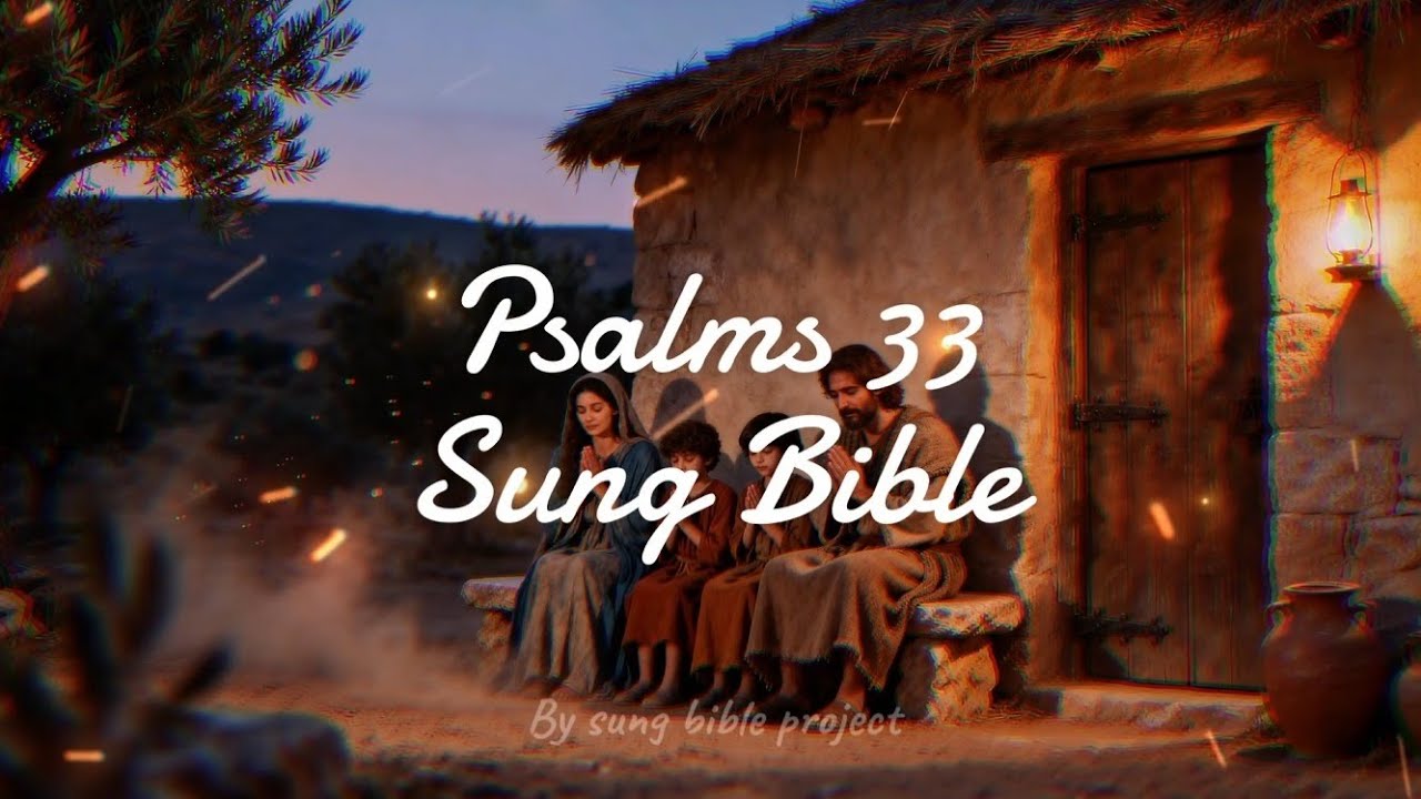 🙏 🎶 Psalm 33 – Sing Joyfully to the Lord, Creator of All | SUNG BIBLE