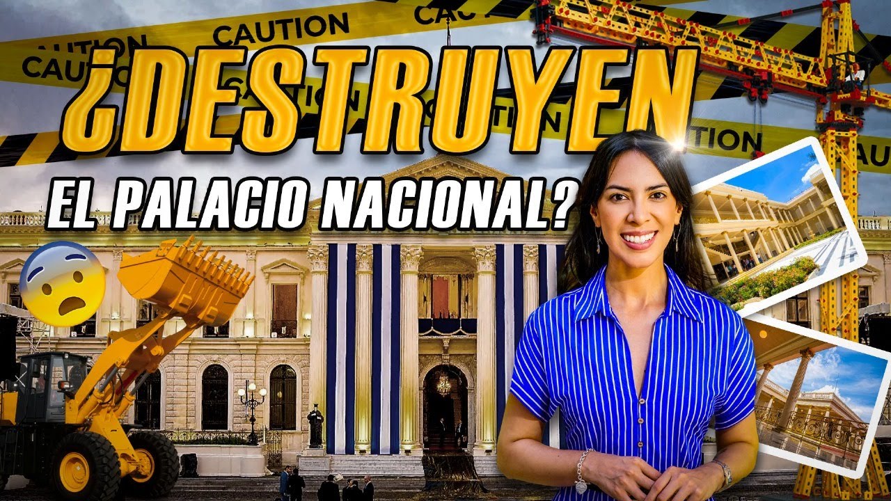 ⁠El Palacio Nacional está IRRECONOCIBLE 😰😱