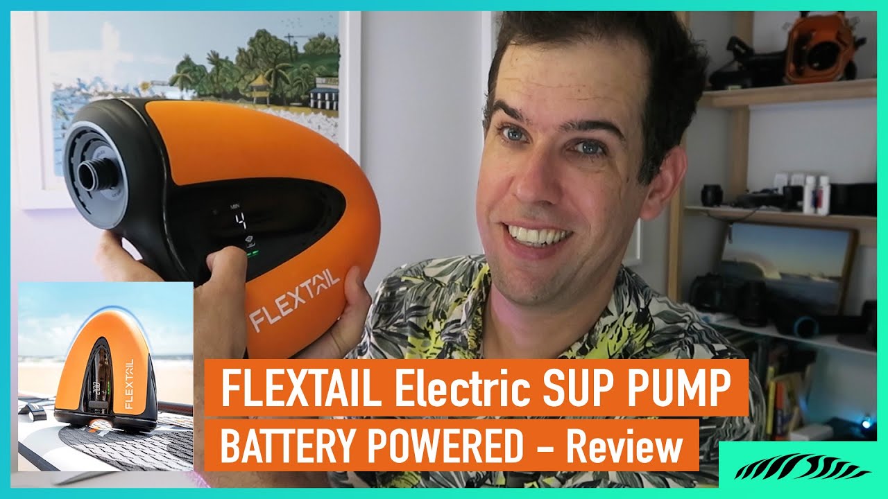 Насос Flextail SUP — портативный, с питанием от аккумулятора — обзор