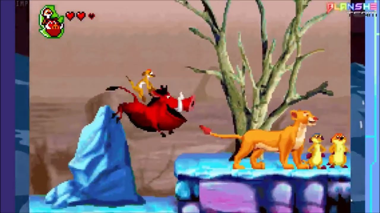 [Прохождение на GBA] Disney's The Lion King 1.5 #4 - Хана гиенам и Возвращение короля Симбы в Прайд!