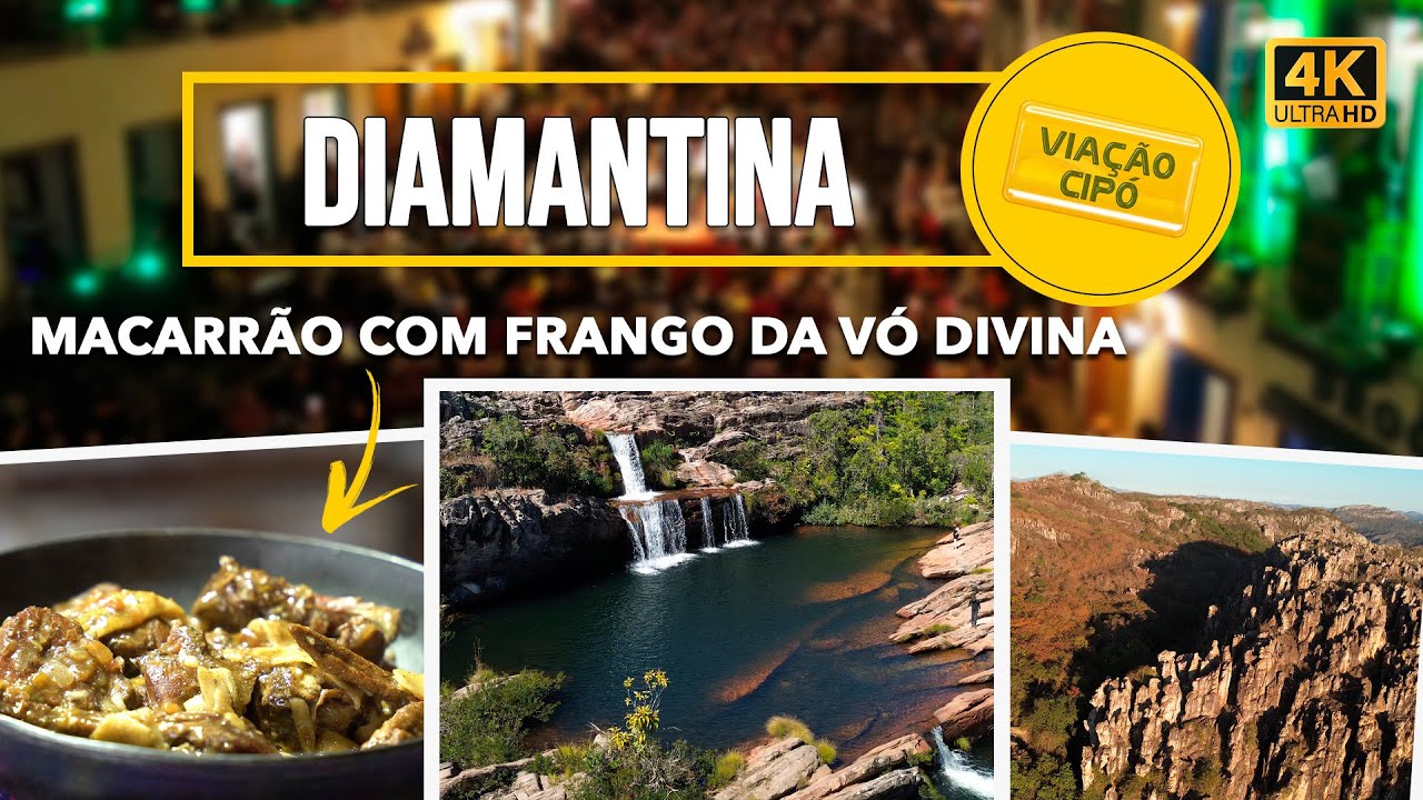 CONHECENDO MAIS da HISTÓRICA DIAMANTINA! | A Viação Cipó te conta tudo!