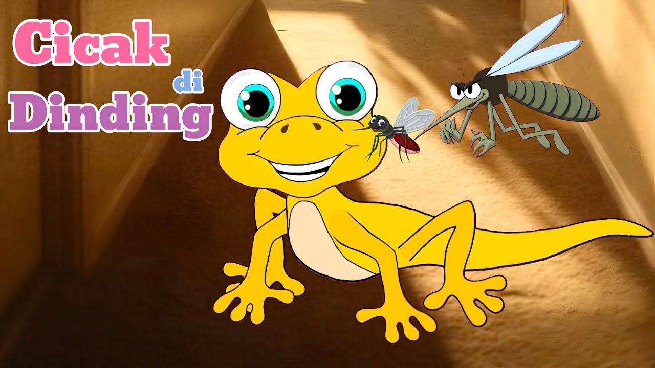 Cicak Cicak Di Dinding 🦎 | Lagu Anak Populer dan Edukatif | Lagu Anak Indonesia Terbaru 2025