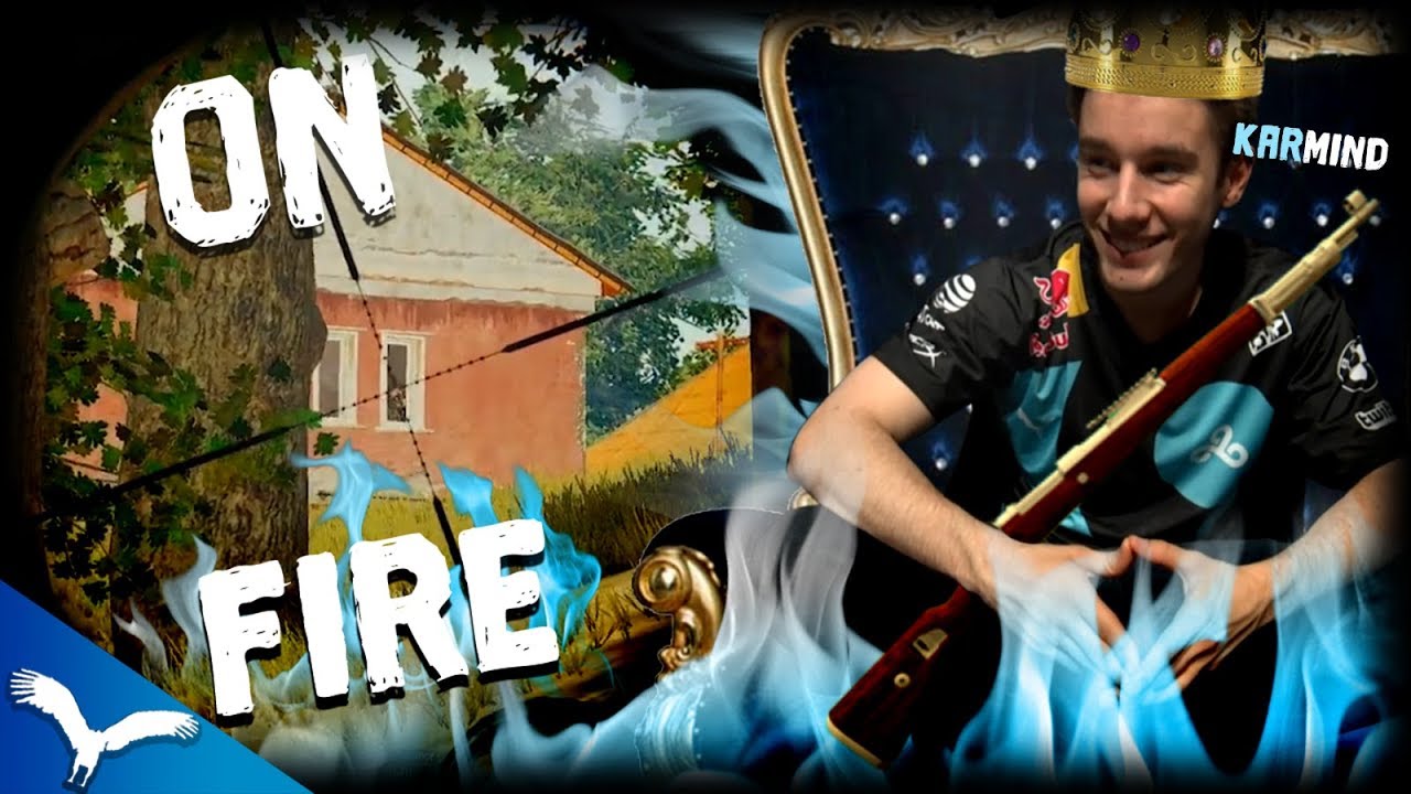 Kaymind is ON FIRE with the KAR98k! PUBG Highlight