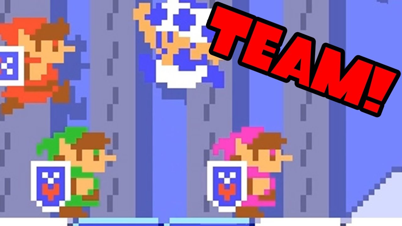 Super Mario Maker 2 Link 4 Player Co-Op
