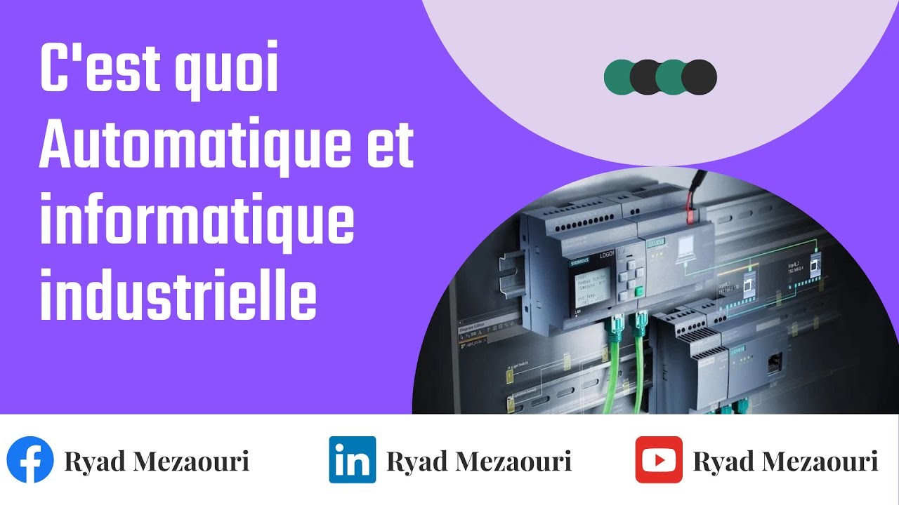 C quoi Automatique et Informatique Industrielle