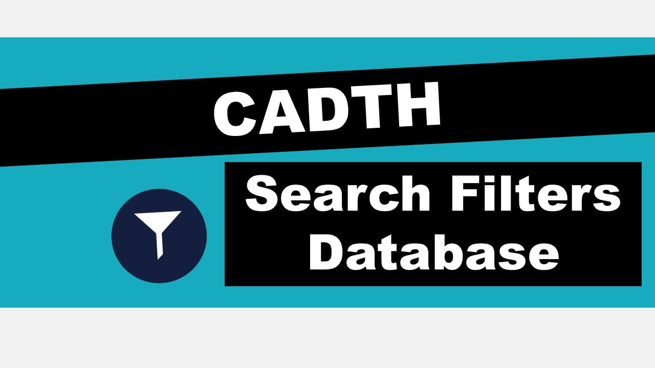 Let's Look at the CADTH Search Filters Database Together | Five Minute Friday