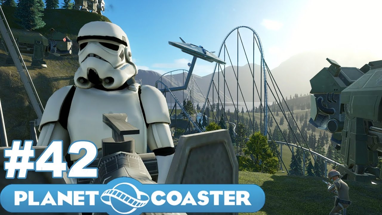 Let's Build the Ultimate Theme Park! - Planet Coaster - Part 42 (Star Wars Remodel)