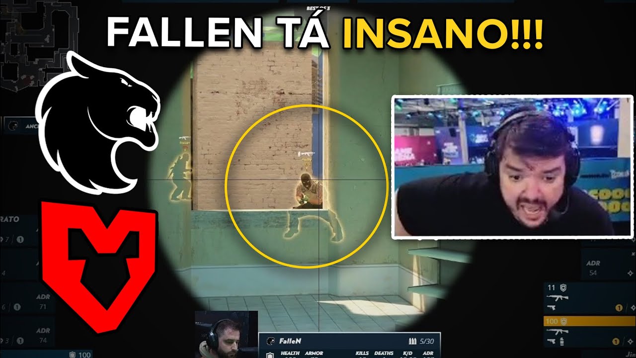 FALLEN TÁ GIGANTE!! FURIA X MOUZ -  Elisa Masters Espoo 2023