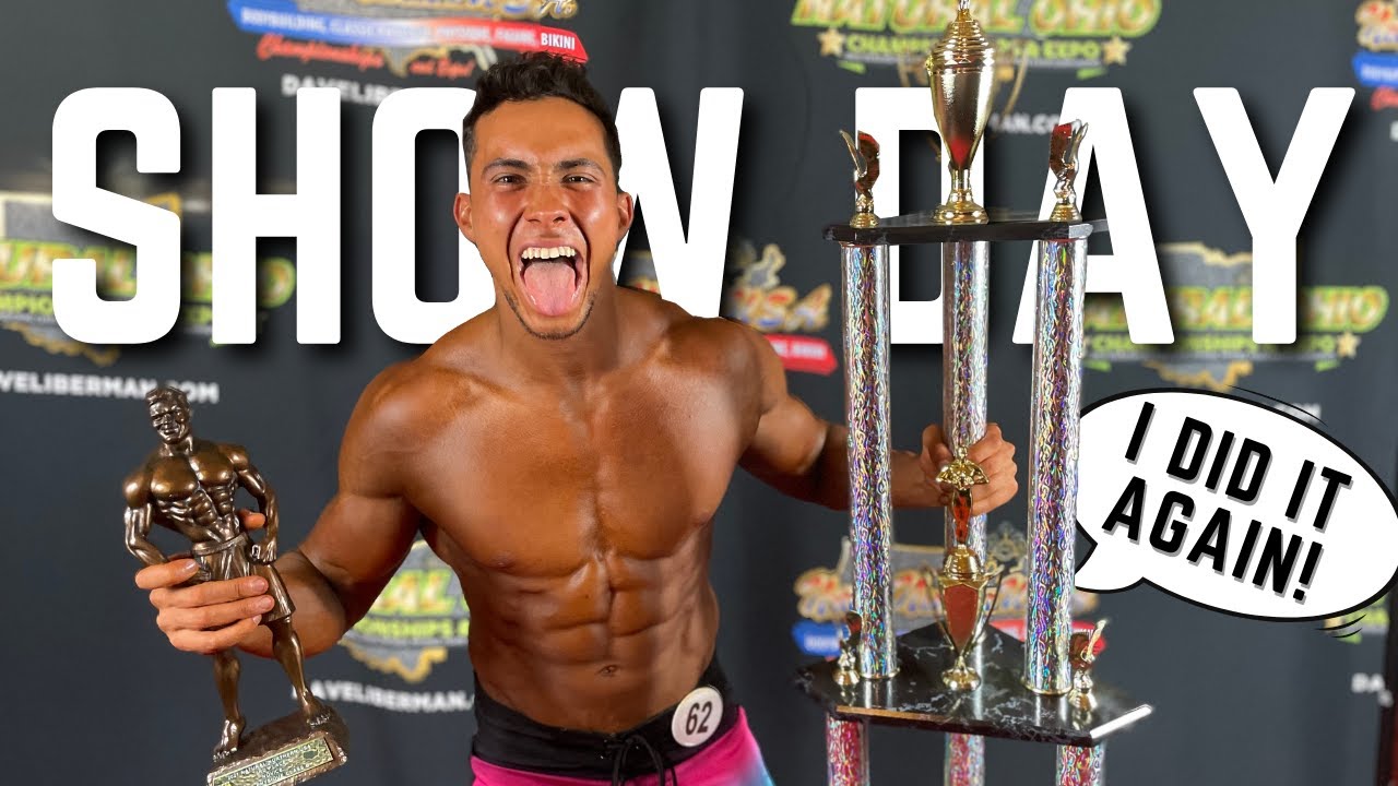 Natural Men’s Physique Show Day Competition
