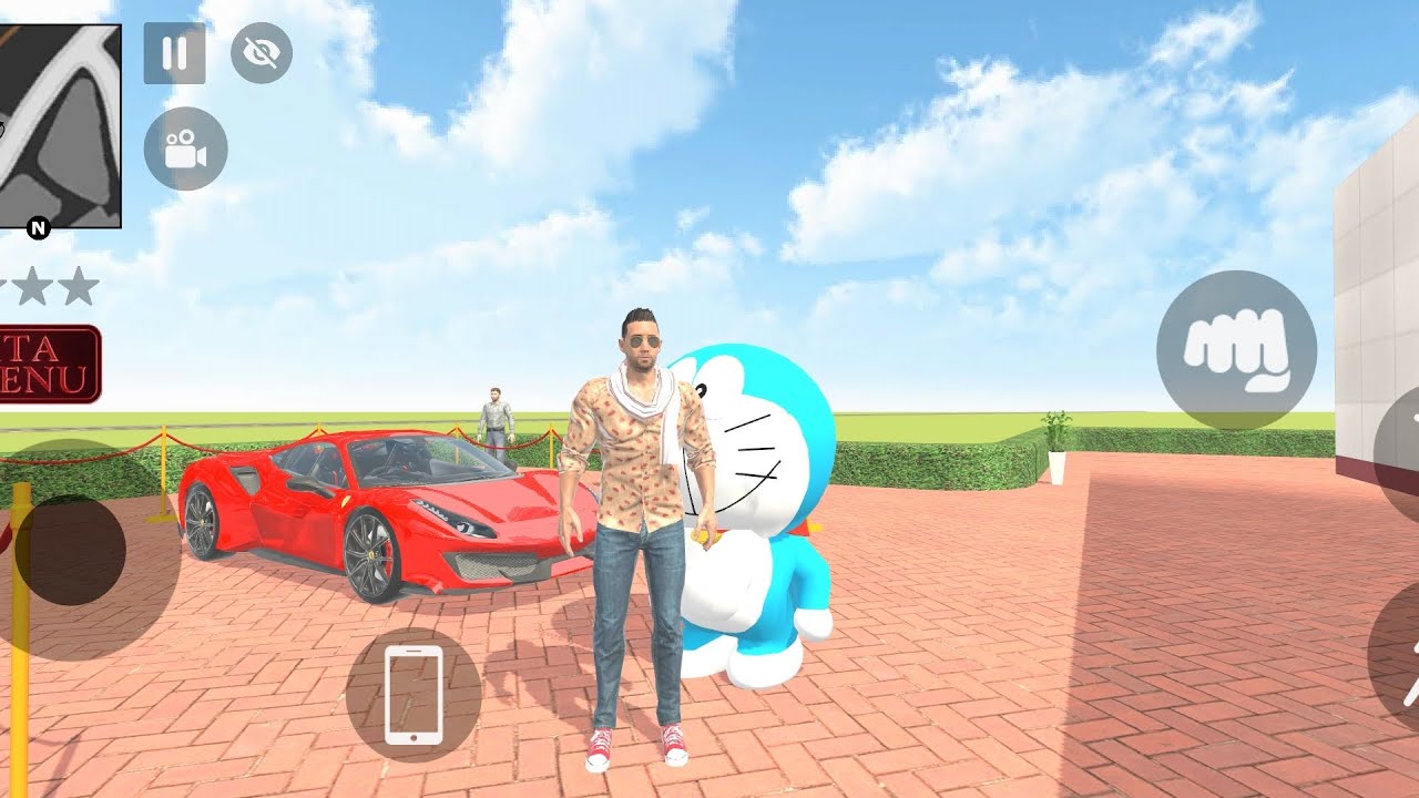 🔥Indian 🇮🇳 auto theaf simulator game 🔥Franklin And Doremon purchase  🆕 ferrari🏎️ New super car 🤩 🤑