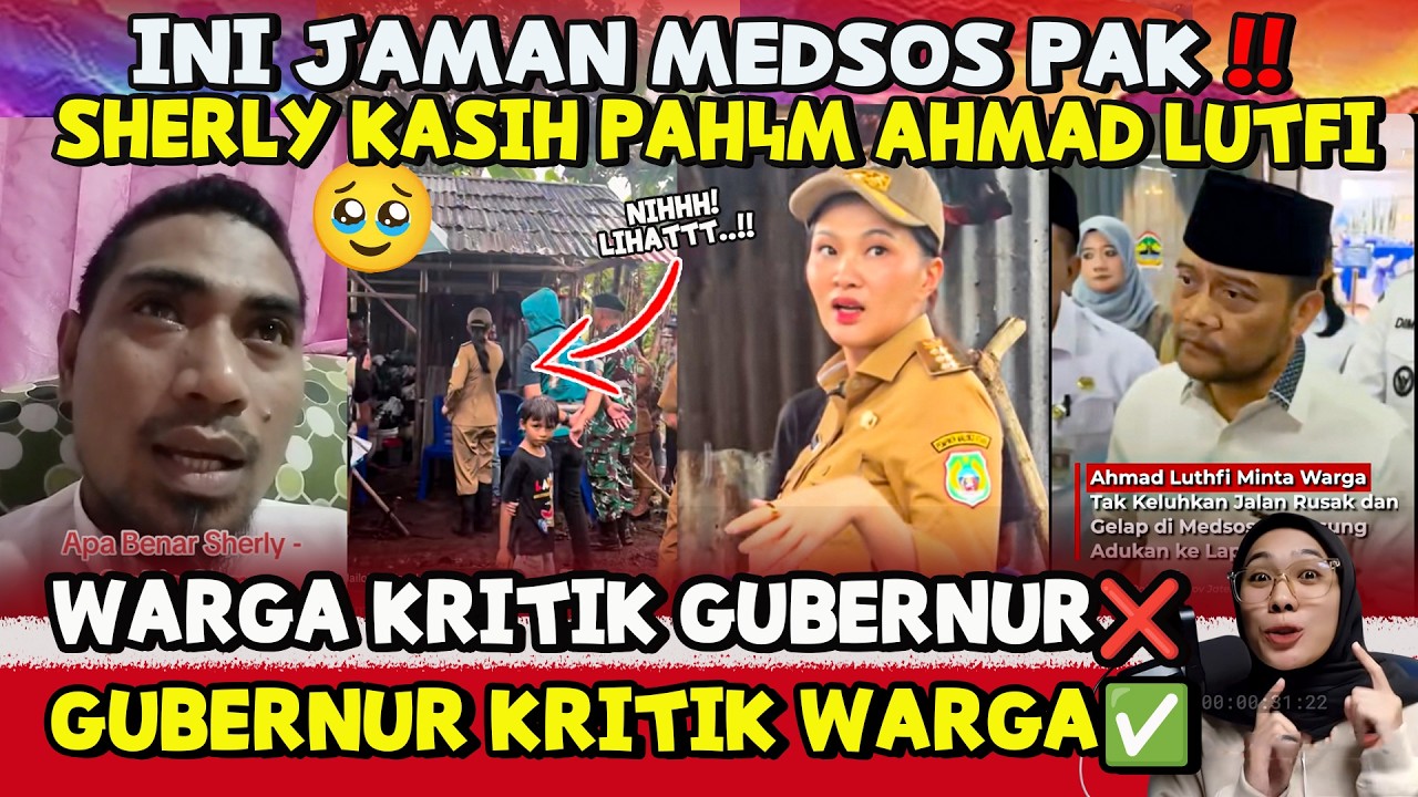 TERNYATA INI YG BIKIN PANAS‼️AHMAD LUTFI SENTIL WARGANYA SENDIRI..SHERLY KASIH PAHAM
