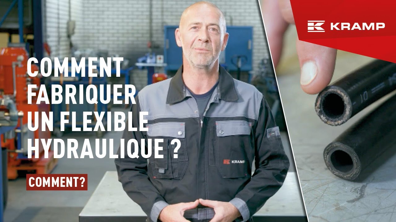 Comment fabriquer un flexible hydraulique ? | Kramp