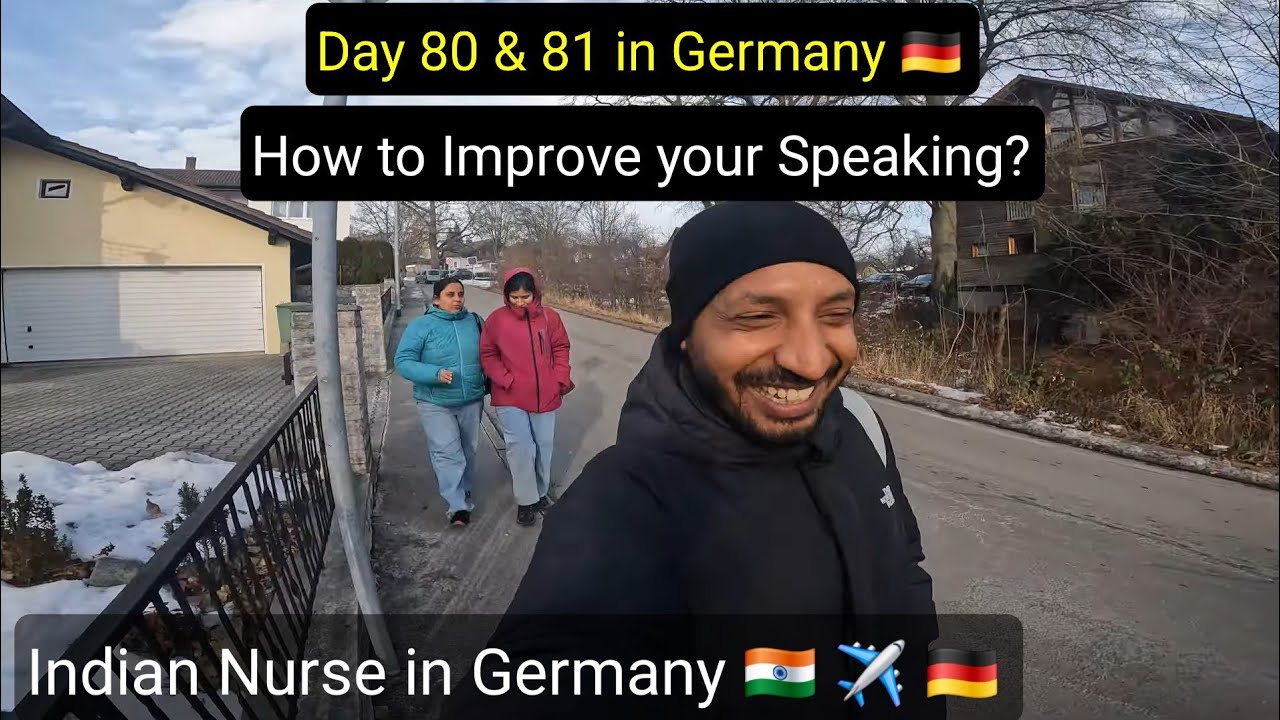 Day 80 & 81 🇩🇪Learn & Use those New Vocabs Daily to improve Speaking in German!💪 Indian Nurse🇮🇳✈️🇩🇪