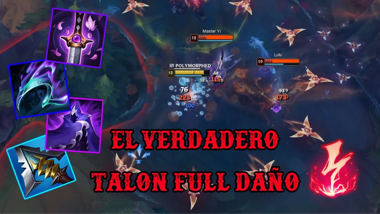 Talon jungla VS Yi | Daño excesivo | Challenger 900+ LP