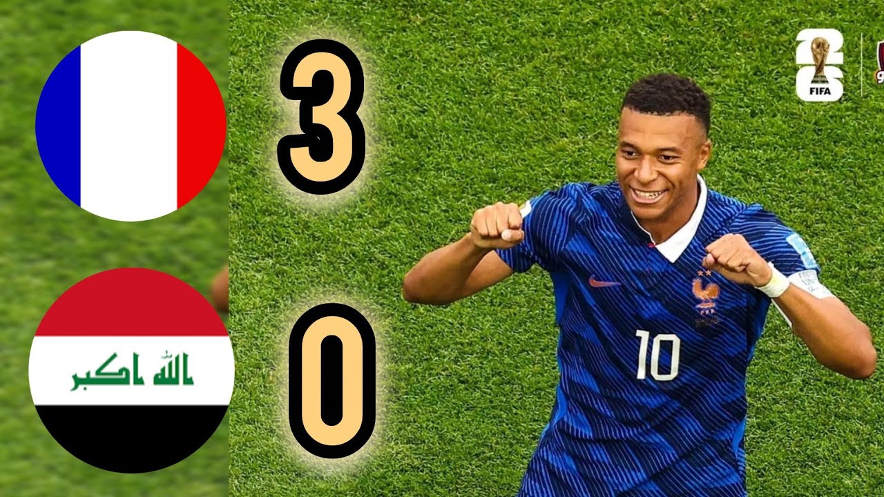 ​France vs Iraq 3-0 | All Goals | FIFA World Cup 2026 | Match Report