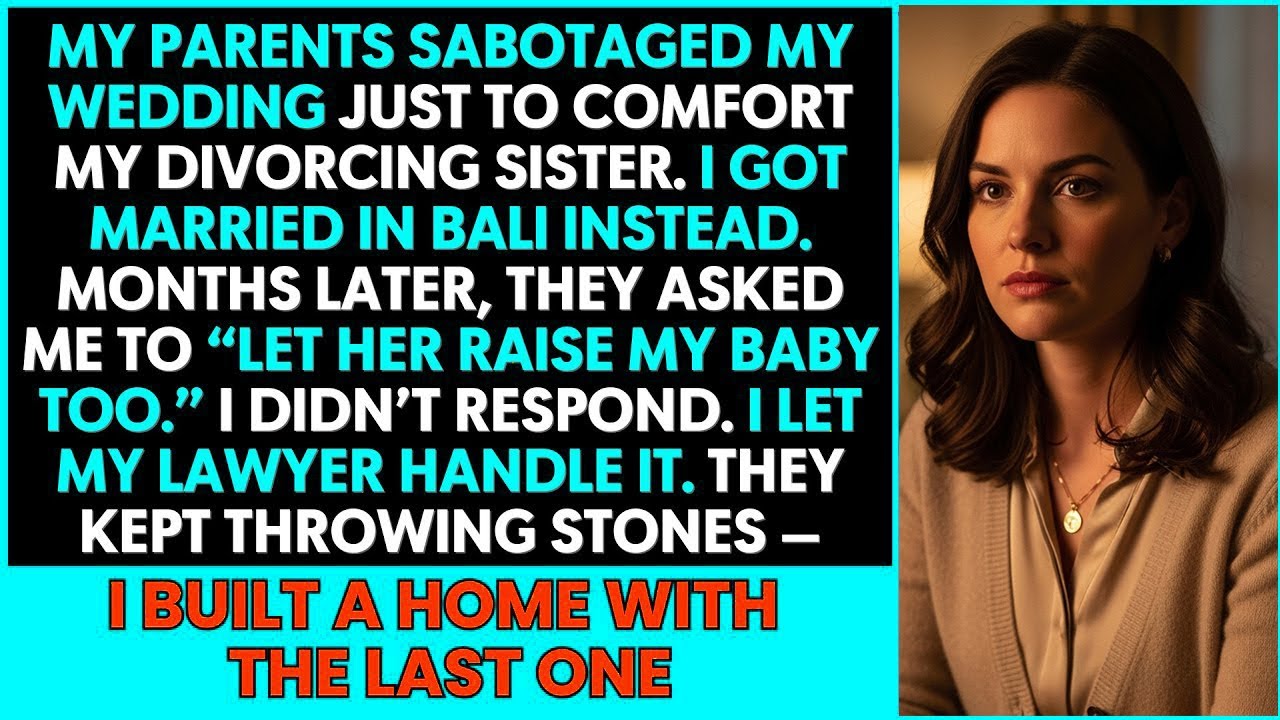 My Parents Sabotaged My Wedding for My Sister — So I Fled to Bali With My Fiancé and Let My Lawyer…