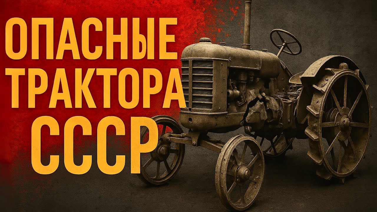 Самые ОПАСНЫЕ трактора СССР пугали даже механизаторов