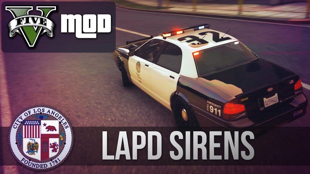 🎬 🔥 FIVEM LAPD SİREN PACK 2025 | Ultimate Realistic Police Sounds 🔥