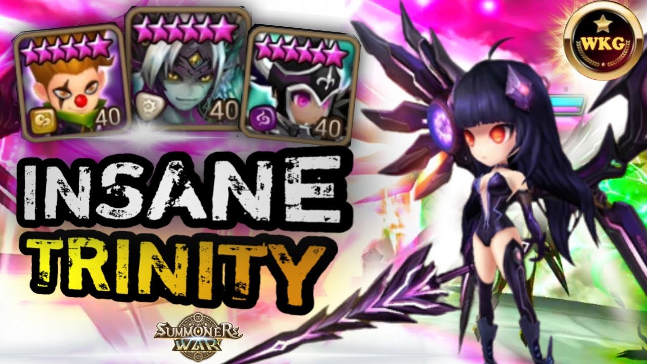 FAST CLEAVE COMBO WITH LUCIFER AND TRINITY IN RTA SUMMONERS WAR