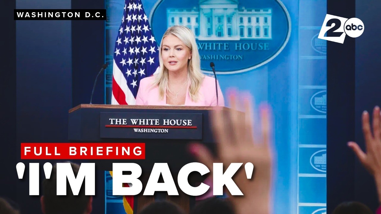 FULL BRIEFING: Karoline Leavitt returns to Briefing Room, addresses election integrity for midterms