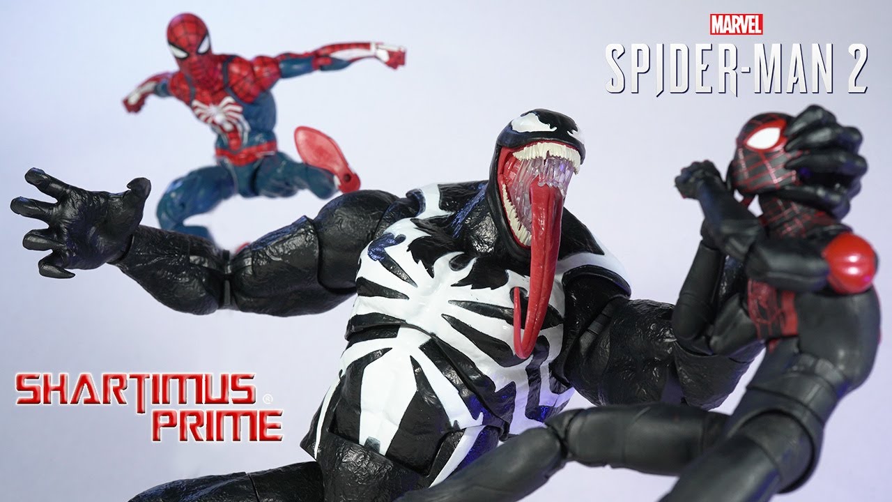 Marvel Legends Venom GamerVerse Spider-Man 2 PS5 Deluxe Action Figure Review
