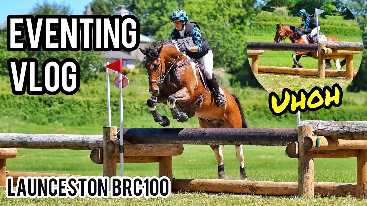 EVENTING VLOG | We *WERE* in the Lead | LAUNCESTON BRC 100 | Refusals & Retirement