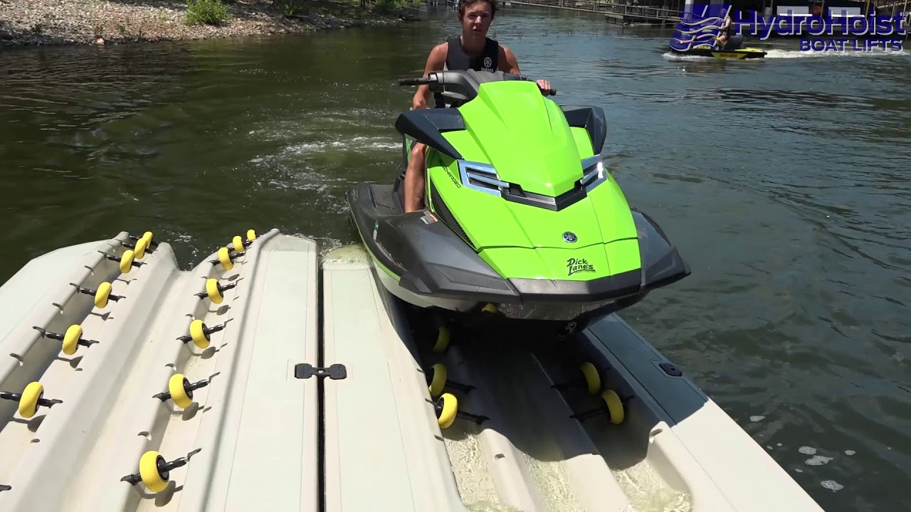 Drive On Jet Ski Lift: How to Drive on and Launch a PWC
