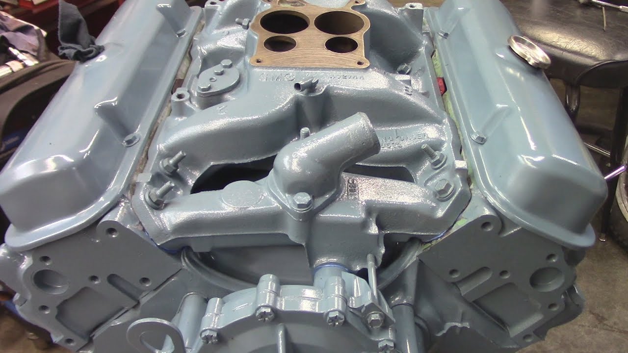Pontiac Engine Repaint and Chassis Pressure Wash