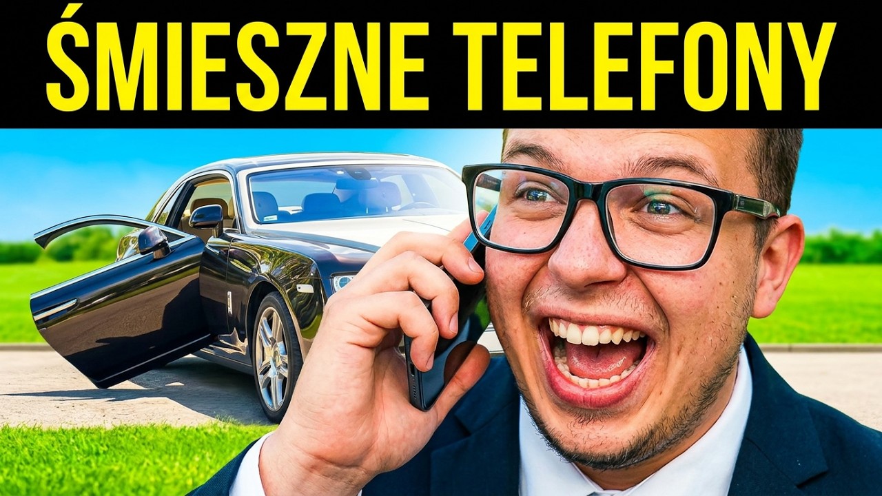 📞 ROBALINI - *ŚMIESZNE* TELEFONY (OPLE XD, KOSTKA, SZKŁO, BASEN, KANAPA, GARDEROBA...)