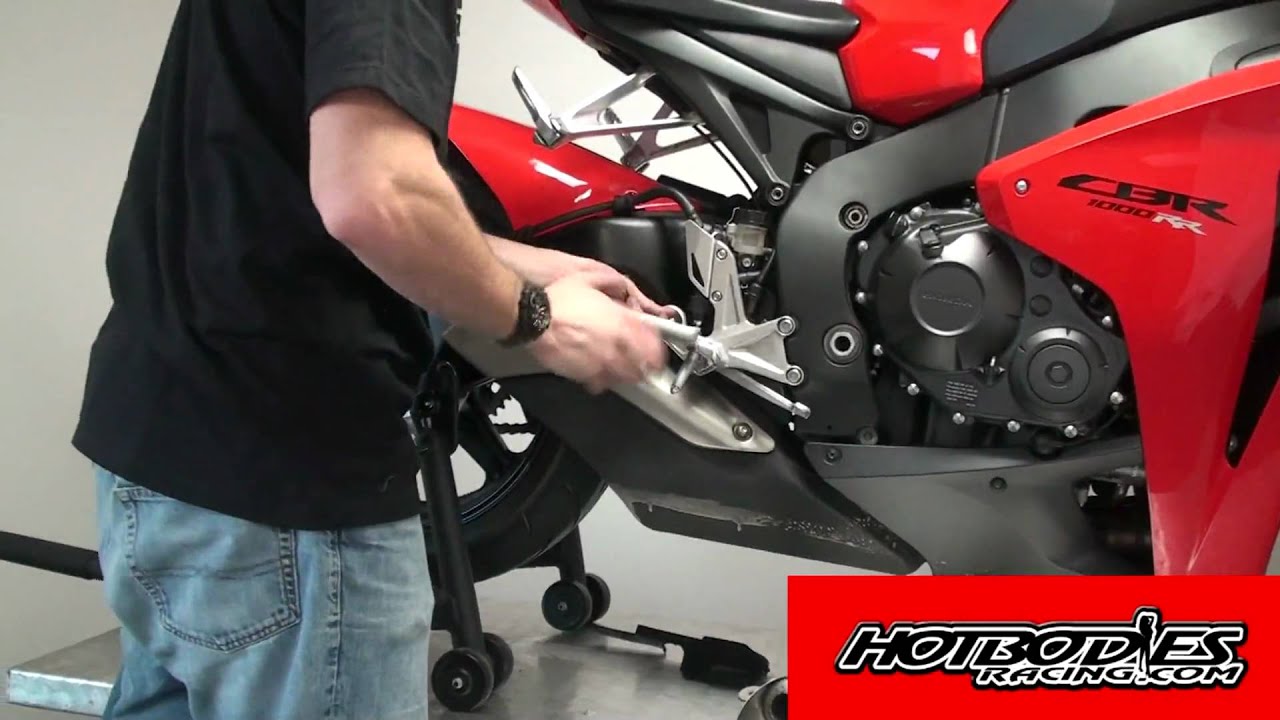 2008 CBR 1000RR Hotbodies Racing Megaphone Slip-On Installation Guide