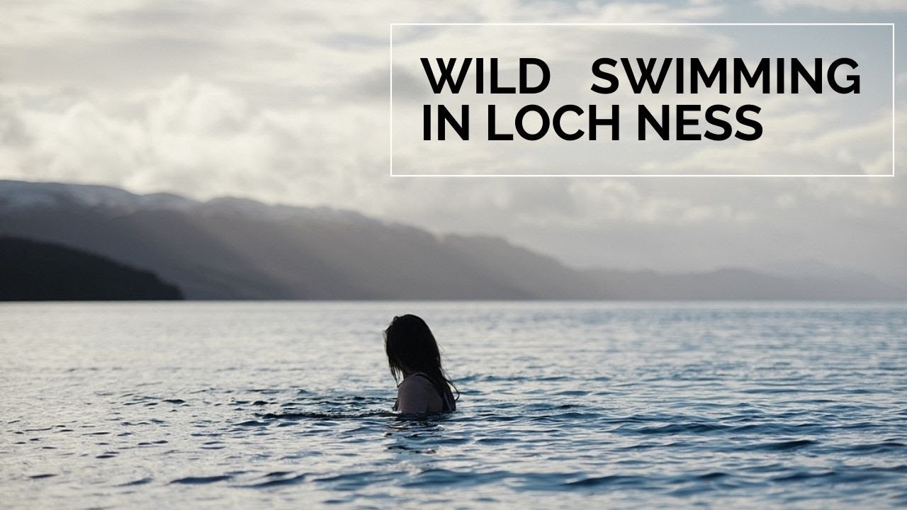 Outdoor swimming in Loch Ness. Experience wild swimming in Scotland!